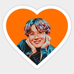 J-Hope Smile LOVE Sticker